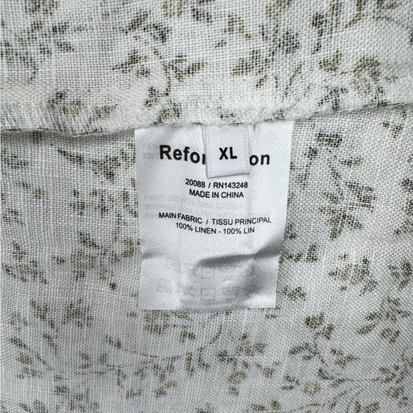 Reformation Mint Linen Dress - Picture 8 of 17